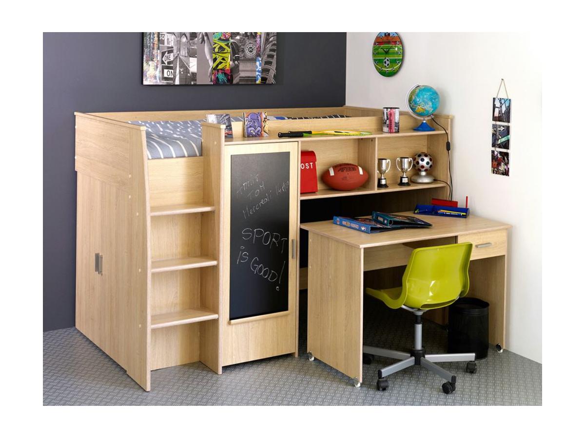 Kinder hochbett jack mit schreibtisch günstig kaufen i möbel ...